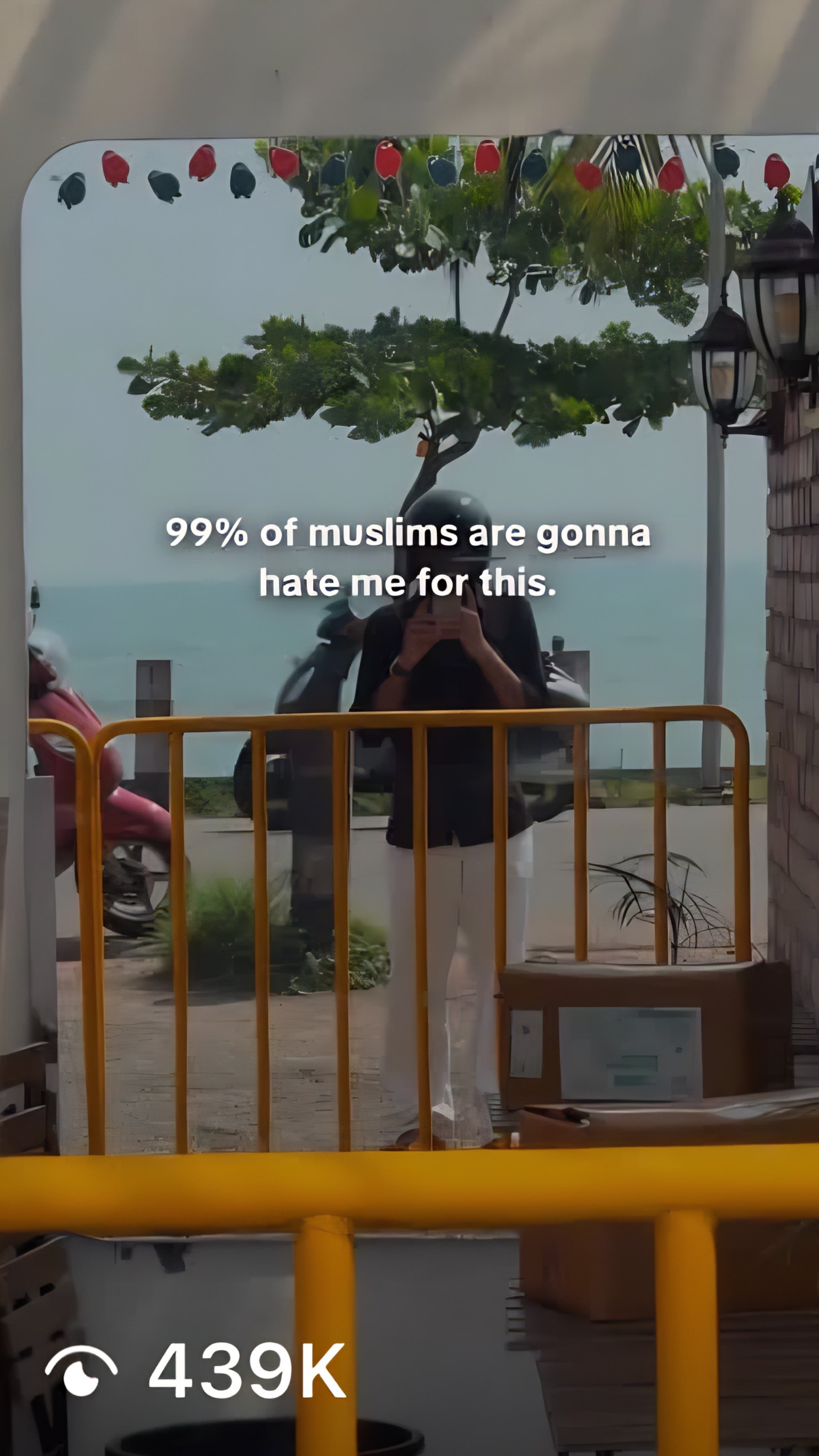 A third reel from the rebuilt account, its view count shown in the corner.